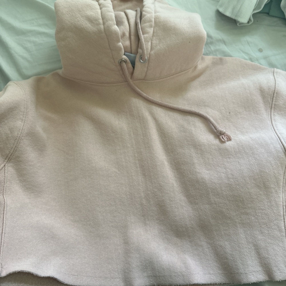 Champion cropped hoodie